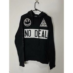Vinnies No deal black hoodie sweatshirt